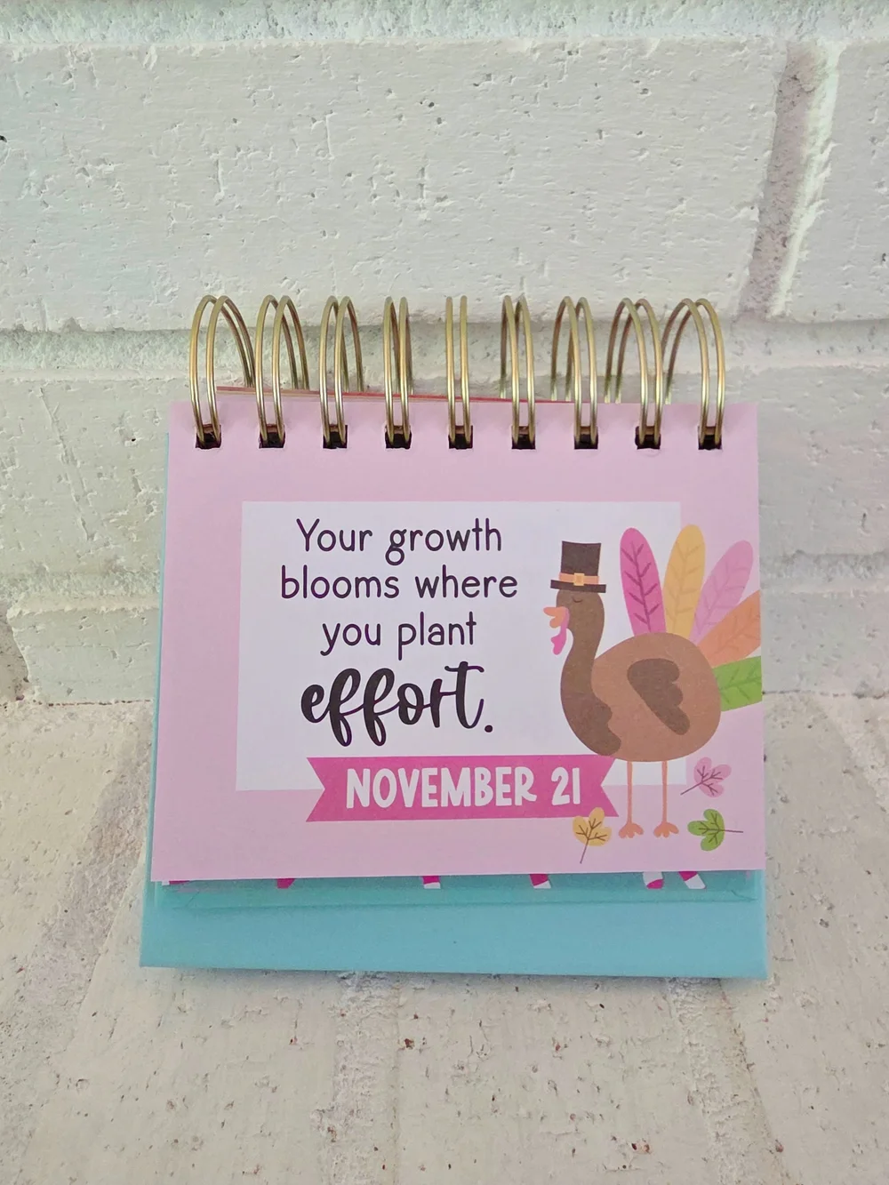 Daily Motivational Calendar By Hadley Designs